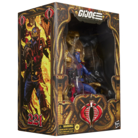G2081 G.I. Joe Classified Series #221, Cobra Commander in dress uniform & throne