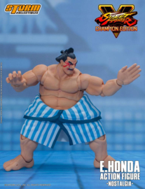 Street Fighter V Champion Edition Action Figure 1/12 E. Honda Nostalgia Costume