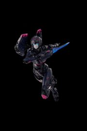 Transformers Furai Model Plastic Model Kit Black Arcee
