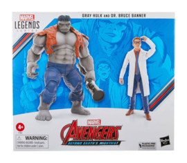 F7084 Avengers Marvel Legends Gray Hulk & Dr. Bruce Banner - Pre order