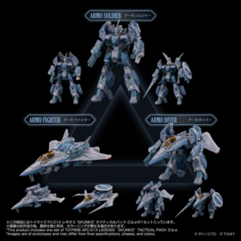 Takara Tomy T-Spark TOYRISE Genesis Climber Mospeada Another Genesis AFC-01X Ω Legioss SKUNKs Tactical Pack ΩΔα
