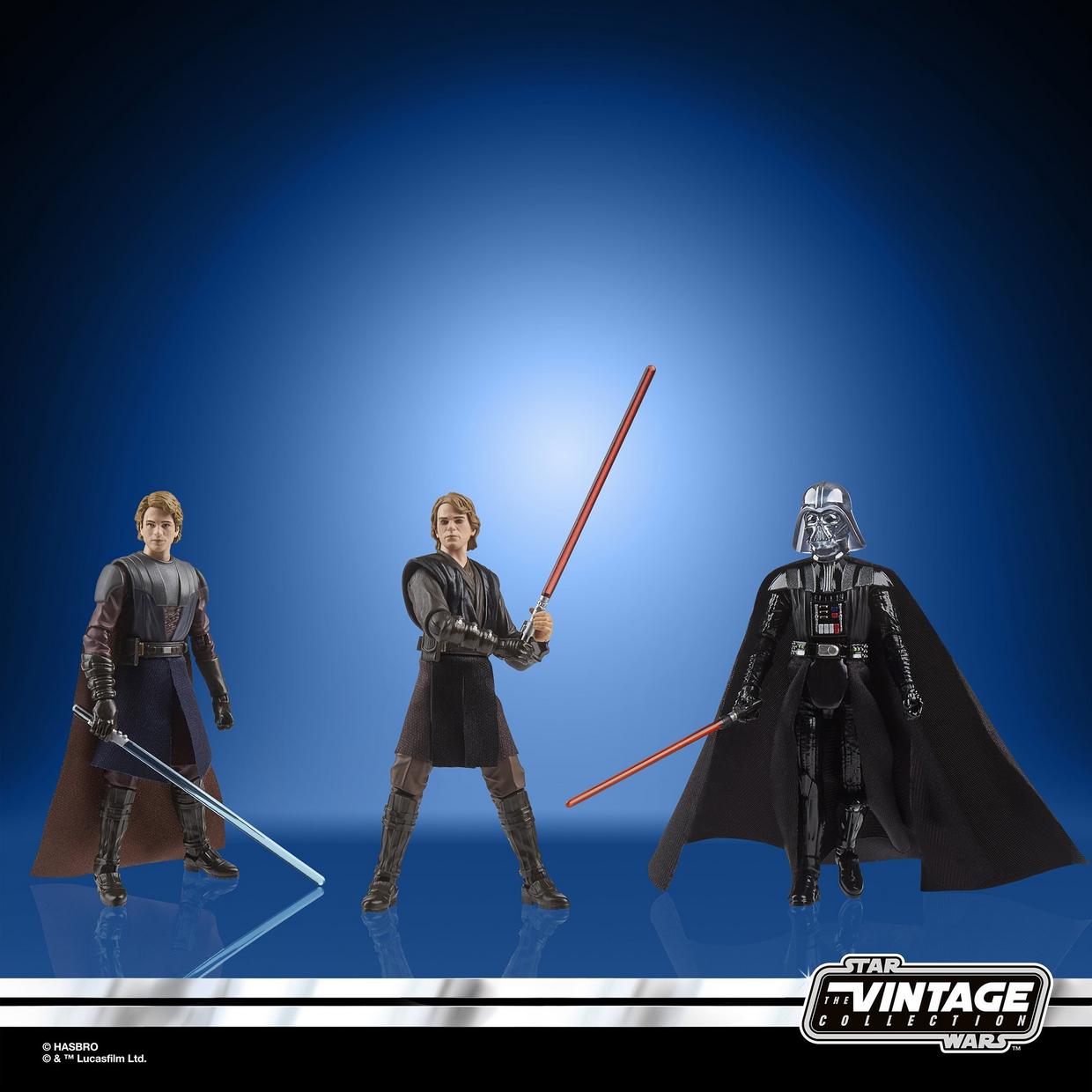 G1282 Star Wars The Vintage Collection Anakin Skywalker 3-Pack