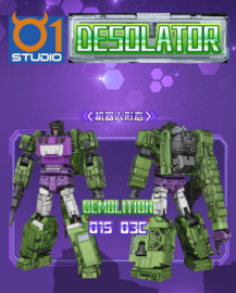 01-STUDIO 03C Desolator Demolition (Devastator Hook) - Pre order