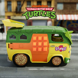 Super7 Teenage Mutant Ninja Turtles Ultimates Vehicle Party Wagon