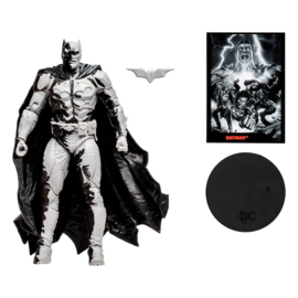 MCF15893 DC Direct Black Adam Batman Line Art Variant (Gold Label - SDCC)