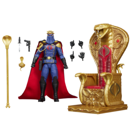 G2081 G.I. Joe Classified Series #221, Cobra Commander in dress uniform & throne