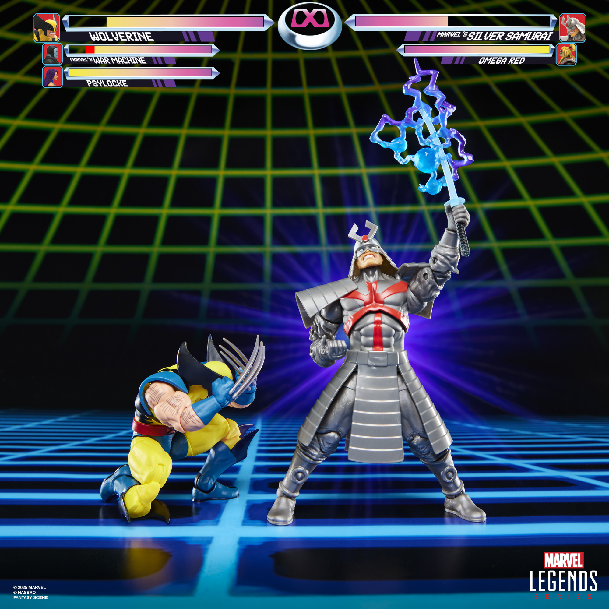 G0624 Marvel Legends Series Gamerverse Wolverine vs Marvel's Silver Samurai