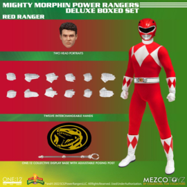 Mezco AF 1/12 Mighty Morphin Power Rangers Box Set - Pre order