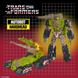 Hasbro Retro Headmasters Deluxe Hardhead