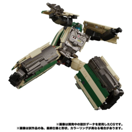 Takara Masterpiece MPG-03 Trainbot Yukikaze Raiden Combiner