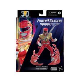 F7386 Power Rangers Lightning Collection Remastered Mighty Morphin Red Ranger