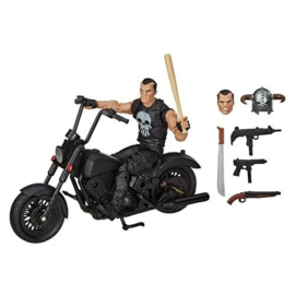 Marvel Legends AF Punisher and Motorcycle