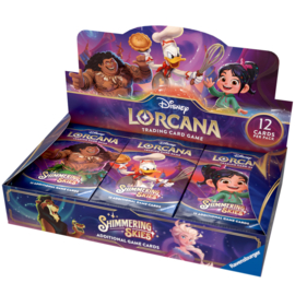 Disney Lorcana: Shimmering Skies Booster box (24 packs) - Pre order