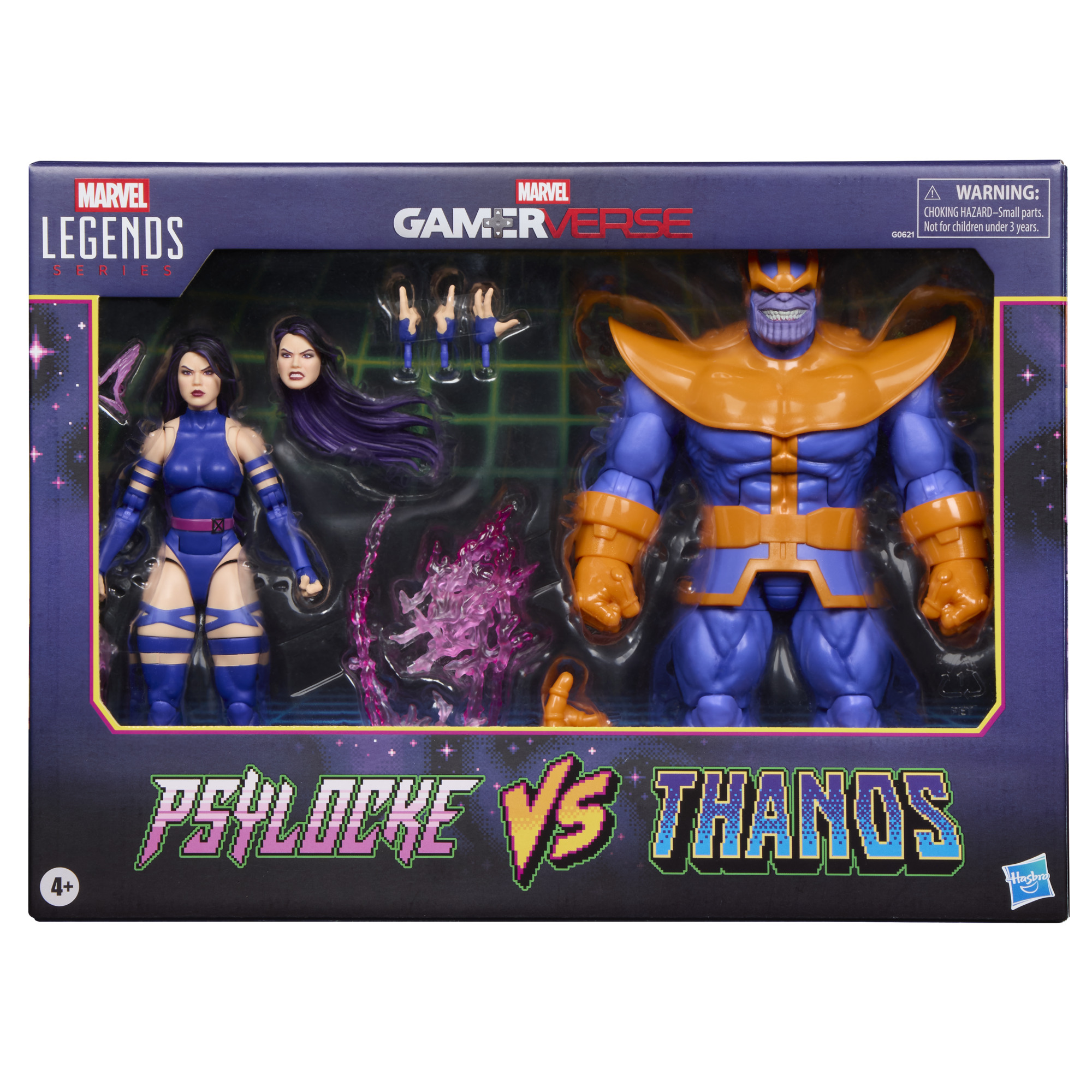 G0621 Marvel Legends Series Gamerverse Psylocke vs. Thanos