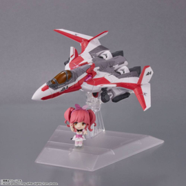 Macross Delta Tiny Session VF-31C Siegfried (Mirage Farina Jenius Use) with Makina Nakajima