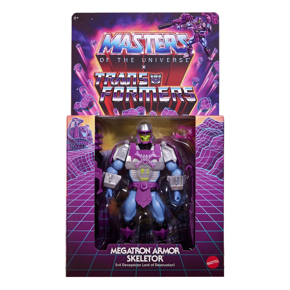 Masters of the Universe x Transformers Megatron Armor Skeletor