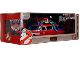 Jada Toys Ghostbusters-Transformers Ecto-1 X Optimus Prime - Pre order