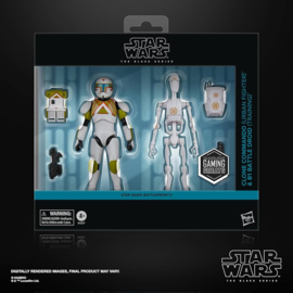 G1327 Star Wars Black Series Clone Commando & B1 Battle Droid