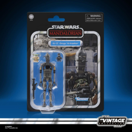 G0670 Star Wars The Vintage Collection IG-12, Grogu & Anzellan