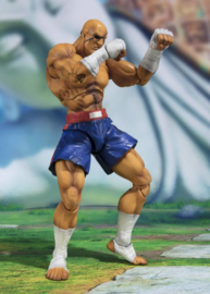 Street Fighter S.H. Figuarts Action Figure Sagat Tamashii Web Exclusive