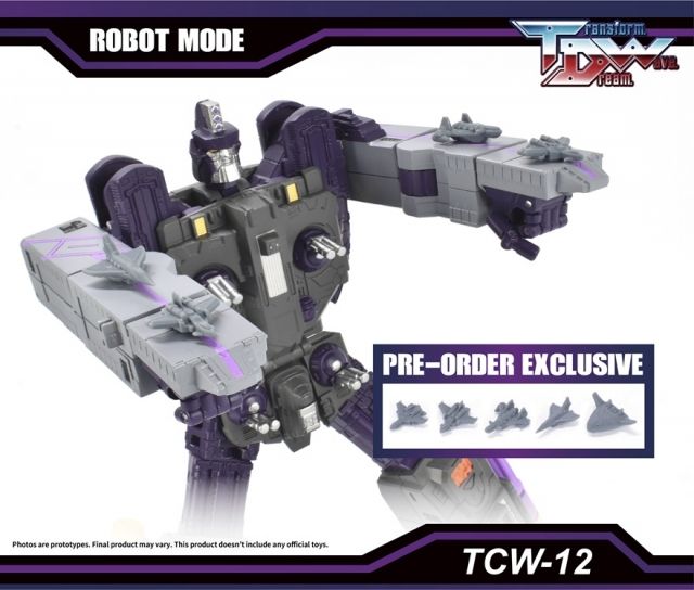 Transform Dream Wave TCW-12 Legacy United Tidal Wave Upgrade Kit with Bonus
