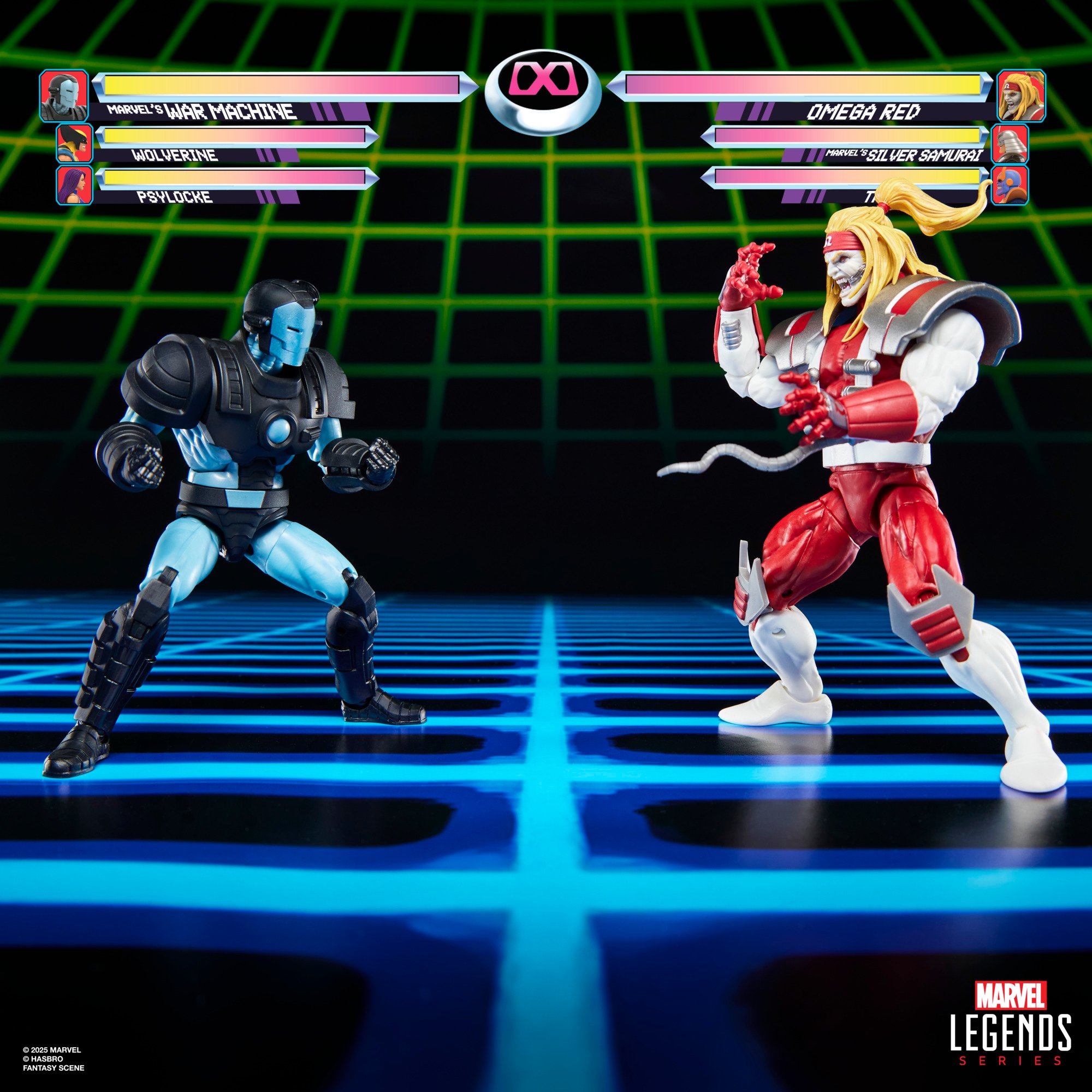 G0625 Marvel Legends Series Gamerverse Marvel's War Machine vs Marvel's Omega Red