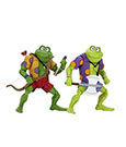 NECA Teenage Mutant Ninja Turtles AF 2-Pack Genghis & Rasputin Frog