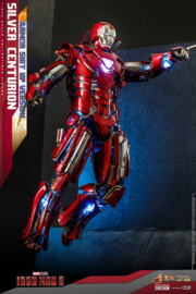 Hot Toys Iron Man 3 MM AF 1/6 Silver Centurion (Armor Suit Up Version) - Pre order