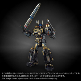 Takara T-spark Diaclone DA-122 Robot Base GX/FD < Build-Up Armanent Set>