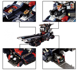 Takara Diaclone DA-104 Dia Guardion Zeros