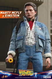 Hot Toys Back To The Future MMAF 1/6 Marty McFly & Einstein Exclusive