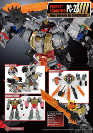 Perfect Effect PC-23 Upgrade Set for POTP Dinobots