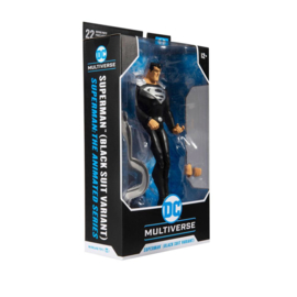 McFarlane Toys DC Multiverse Superman Black Suit (Superman:The Animated Series)