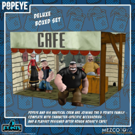 Popeye 5 Points Action Figures Deluxe Box Set