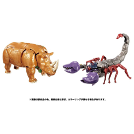 Takara BWVS-02 Rhinox vs Scorponok 2-Pack