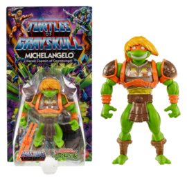 Masters of the Universe Origins Turtles of Grayskull Michelangelo