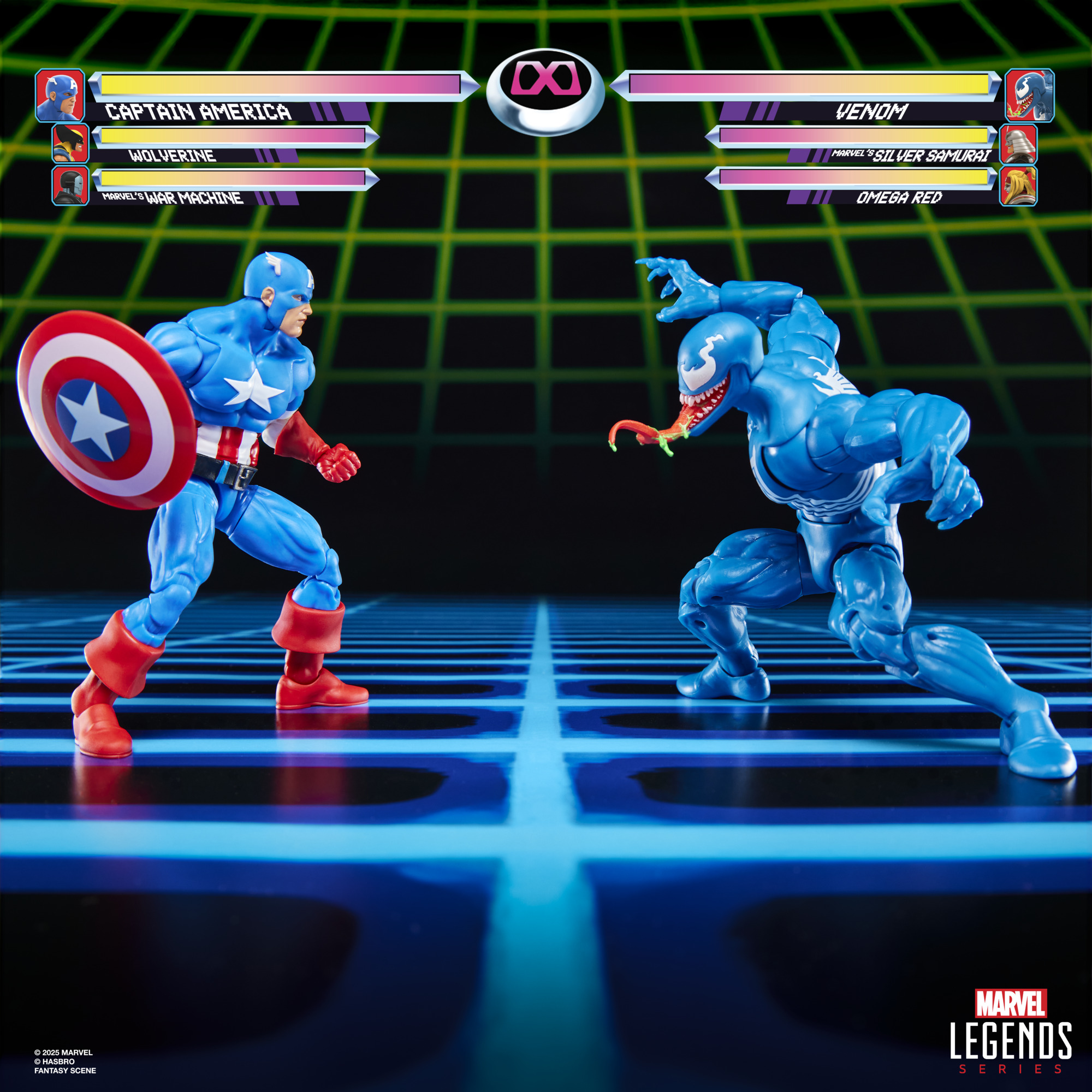 G0622 Marvel Legends Series Gamerverse Captain America vs Venom