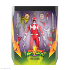Super7 Mighty Morphin Power Rangers Ultimates AF Red Ranger - Pre order