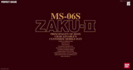 1/60 PG MS-06S Char's Zaku II - Pre order