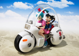 Dragon Ball S.H. Figuarts Vehicle with Figure Bulma's Motorcycle Hoipoi Capsule No. 9