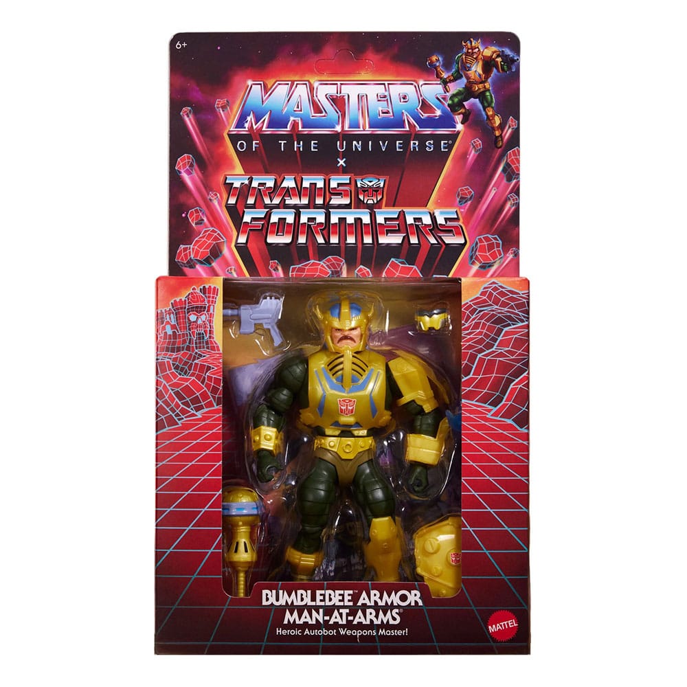 Masters of the Universe x Transformers Bumblebee Armor Man-At-Arms