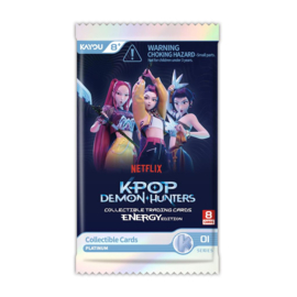 KPop Demon Hunters -Collectible Trading Cards- Energy Edition Booster