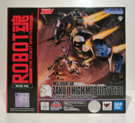 Bandai ROBOT Damashii Zaku R-1A Black