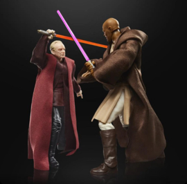G1306 Star Wars The Black Series Mace Windu and Darth Sidious