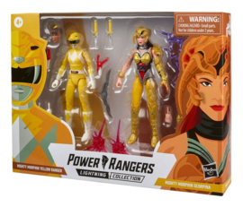 Power Rangers LC AF MM Yellow Ranger vs. MM Scorpina