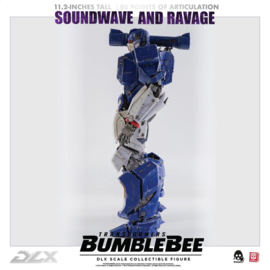 ThreeZero Transformers Bumblebee DLX AF 2-Pack 1/6 Soundwave & Ravage