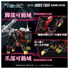 Takara T-Spark Zoids RMZ-006 Saber Tiger Schwarz Special