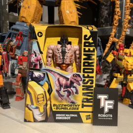Transformers Buzzworthy Bumblebee Legacy Voyager Dinobot