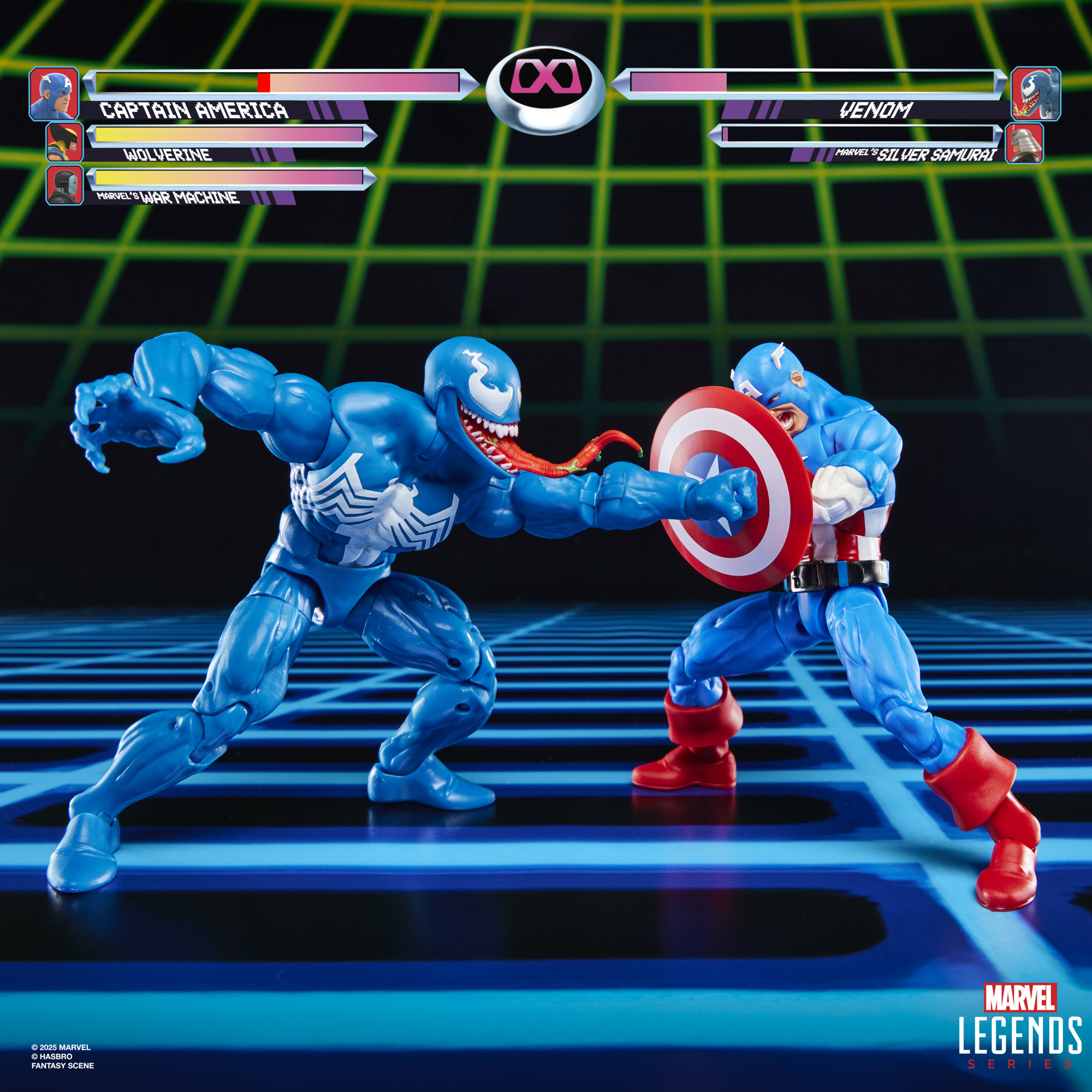 G0622 Marvel Legends Series Gamerverse Captain America vs Venom