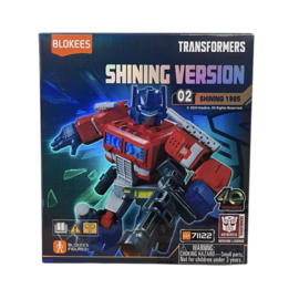 Transformers Blokees Plastic Model Kit Shining Version 02 Shining 1985
